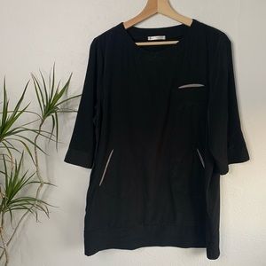 Reorder | Black Dress with Statement Pockets